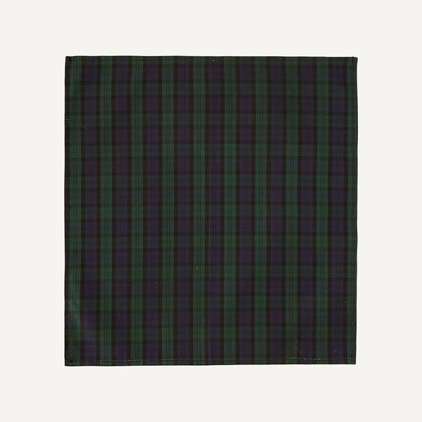 VINTAGE PLAID HANDKERCHIEF