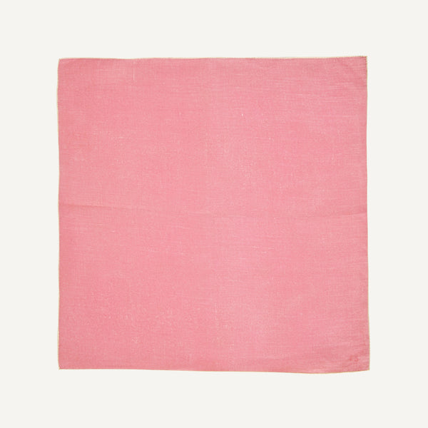 VINTAGE PINK HANDKERCHIEF