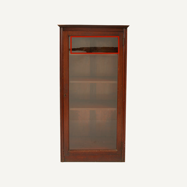 ANTIQUE MAHOGANY BOOKCASE