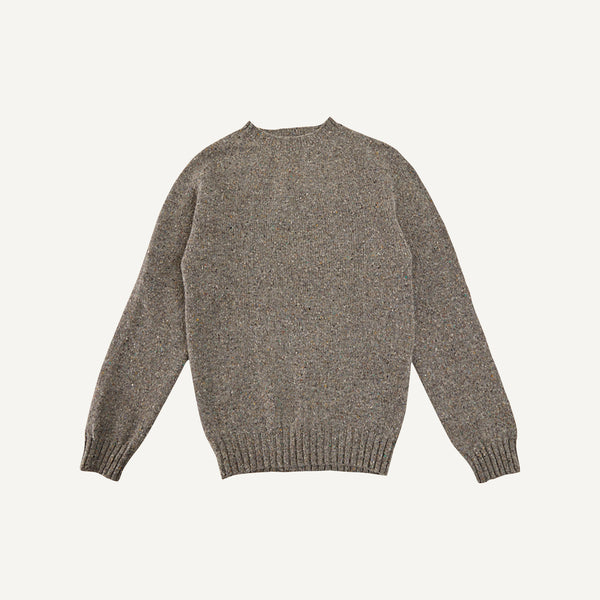 PLAIN GOODS DONEGAL CREWNECK SWEATER