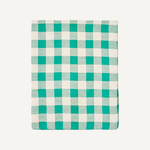 VINTAGE CHECK TABLECLOTH