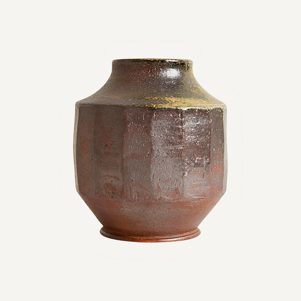 ANTIQUE STONEWARE POT