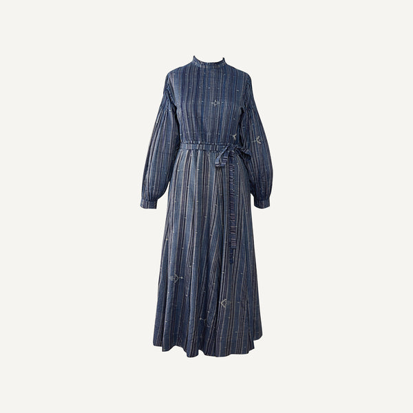 MAKU PLEATED FRONT DRESS