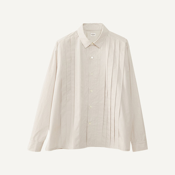 CHIMALA PLEATED POINT COLLAR SHIRT