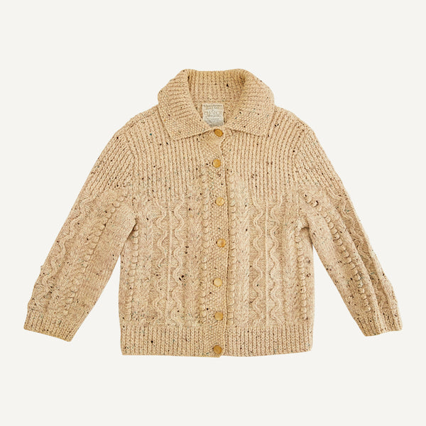 VINTAGE CHABOT + PLAIN GOODS HAND KNIT CARDIGAN