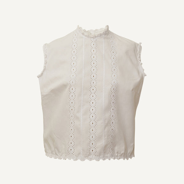 VINTAGE SLEEVELESS BLOUSE