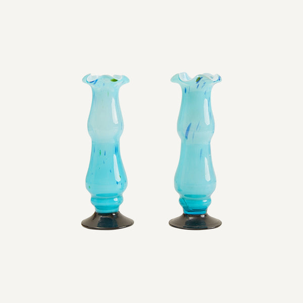 VINTAGE ART GLASS VASES