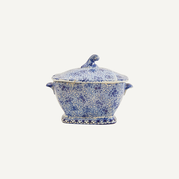 ANTIQUE TRANSFERWARE SUGAR BOWL