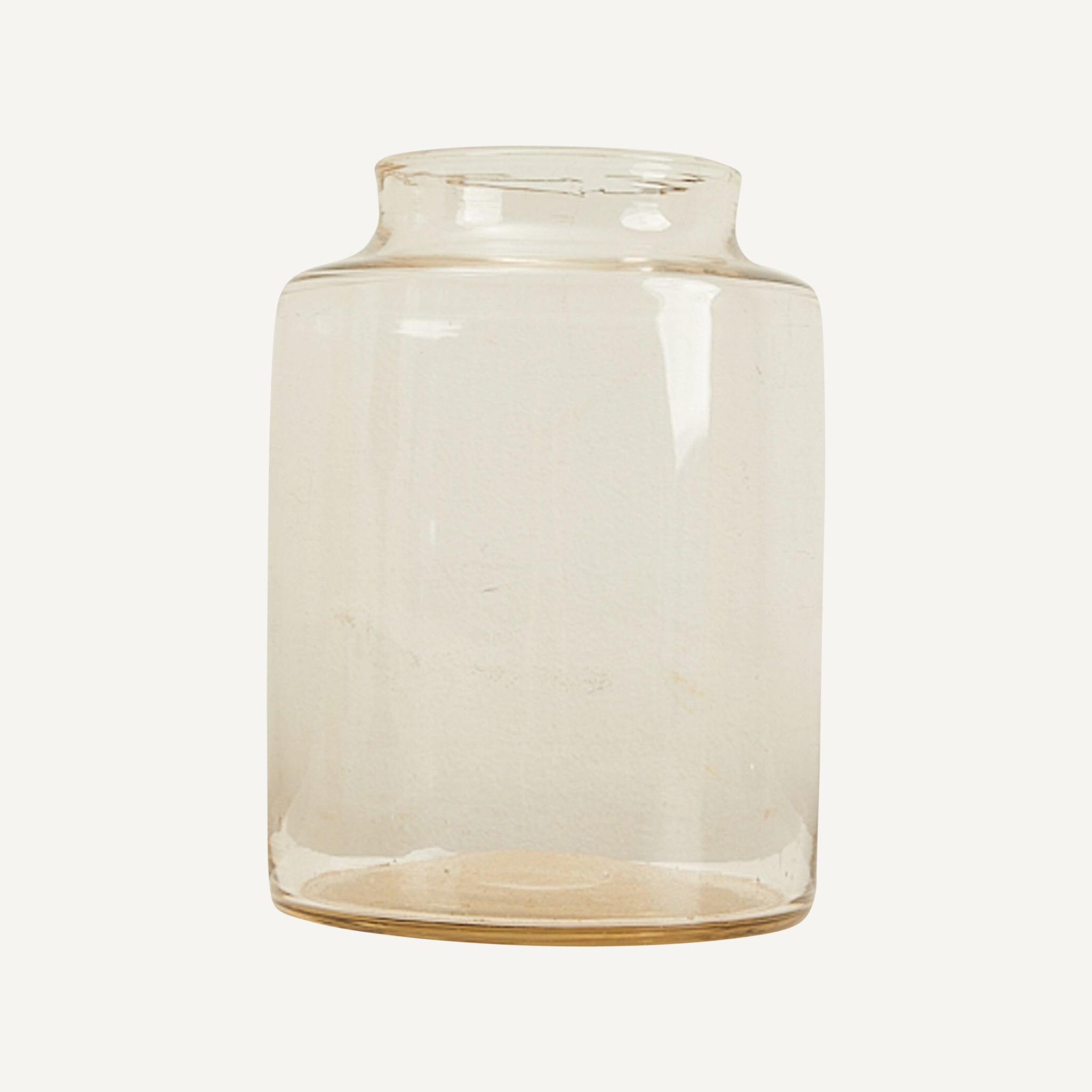 ANTIQUE GLASS JAR