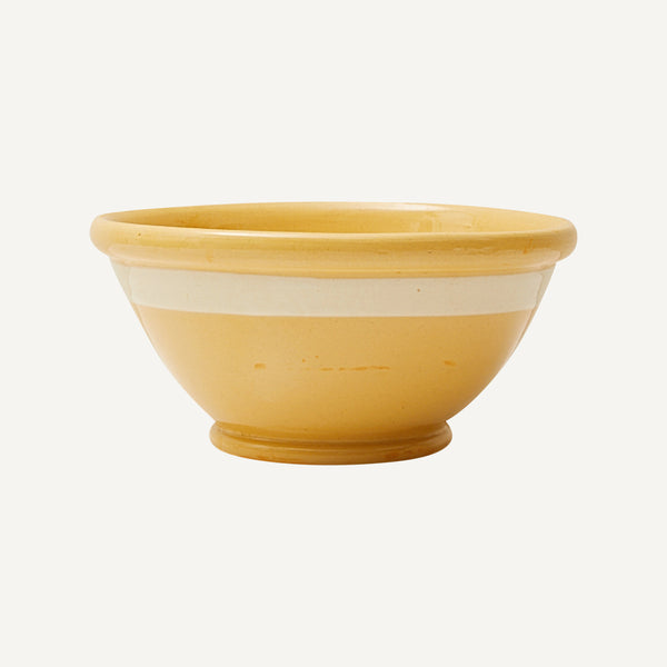 ANTIQUE YELLOWARE BOWL