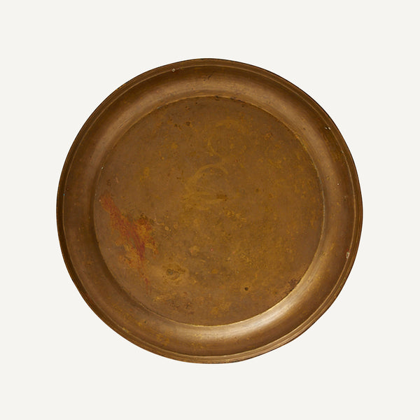 ANTIQUE BRASS TRAY