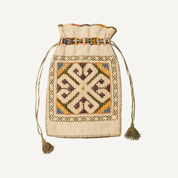 ANTIQUE EMBROIDERED BAG