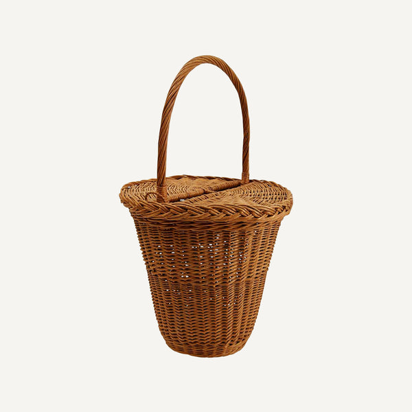 ANTIQUE KNITTING BASKET