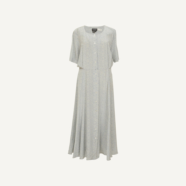 VINTAGE J.PETERMAN x PLAIN GOODS SILK DRESS