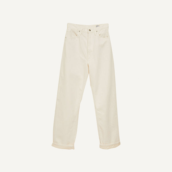 ORSLOW HIGH WAIST SELVEDGE DENIM PANTS