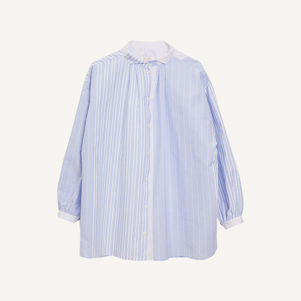 GALLEGO DESPORTES STRIPE WAVE COLLAR SHIRT