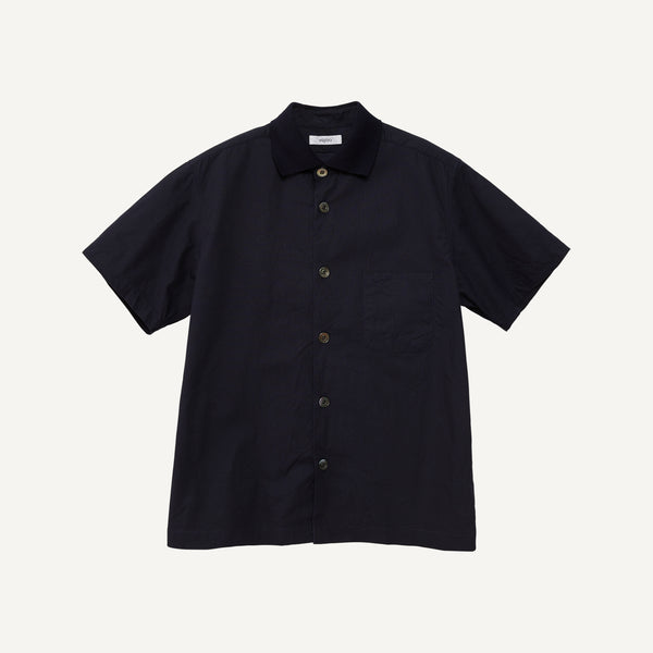 FUJITO RIBBED COLLAR SHIRT