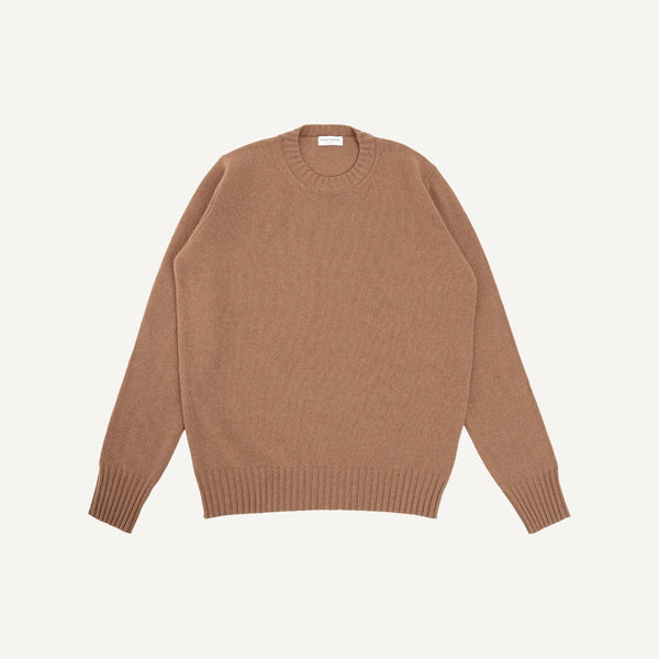 PLAIN GOODS CASHMERE CREWNECK SWEATER