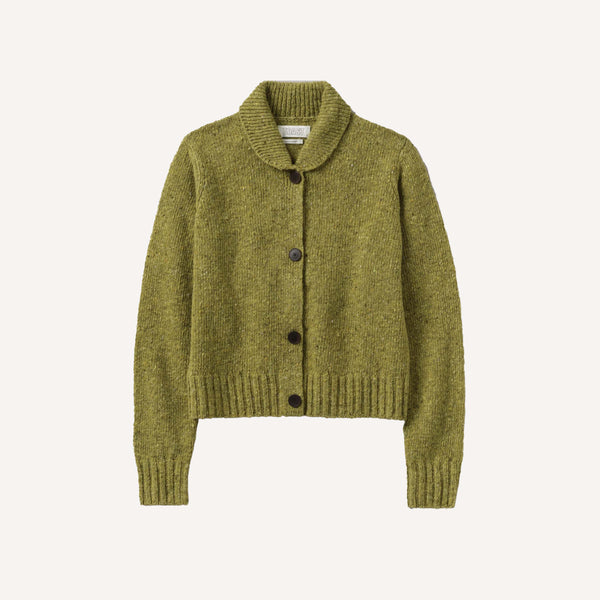 TOAST DONEGAL ROUND COLLAR CARDIGAN