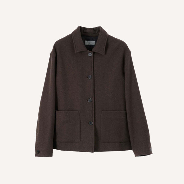 MARGARET HOWELL YAK SHIRT JACKET