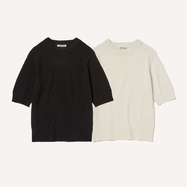 AURALEE SUMMER CASHMERE TEE