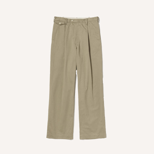 AURALEE WASHED FINX CHINOS