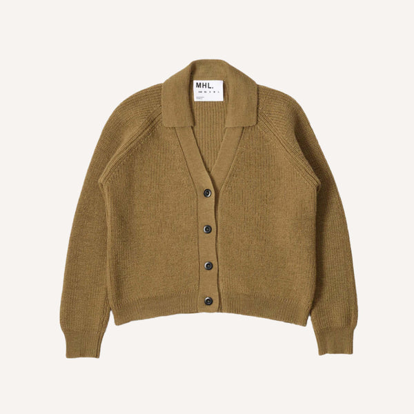 MHL COLLARED CARDIGAN