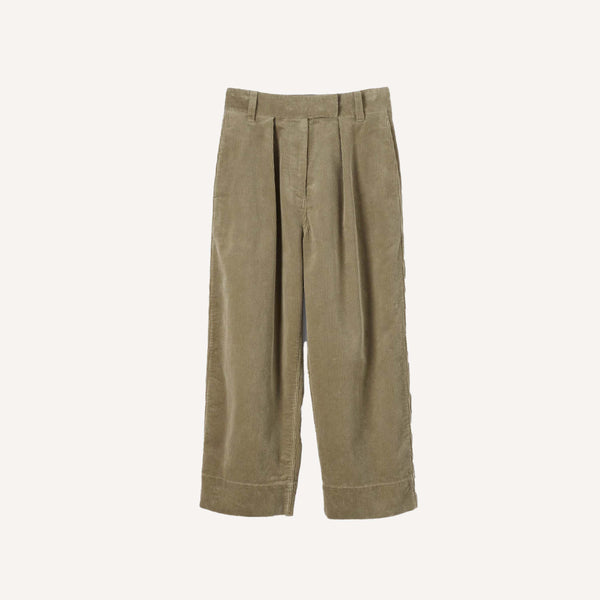 MHL PLEATED CROPPED TROUSERS