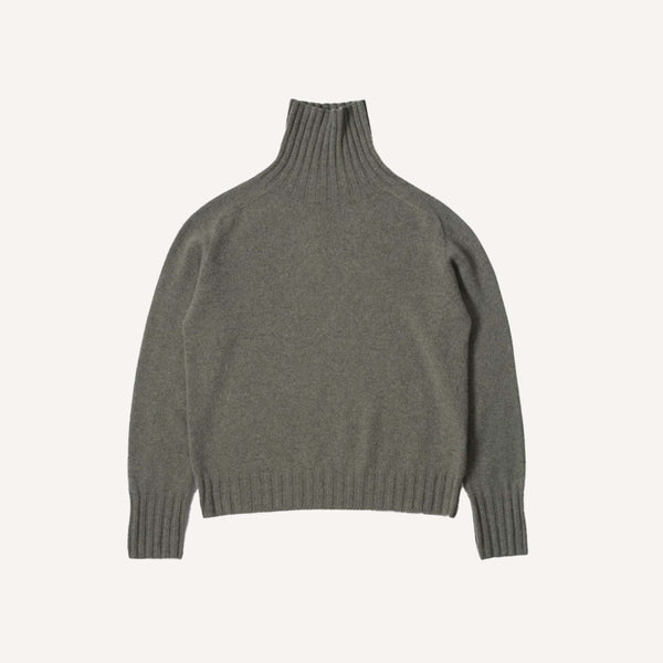 MARGARET HOWELL WIDE ROLL NECK SWEATER