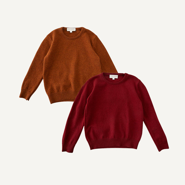 PLAIN GOODS MERINO CASHMERE SWEATER