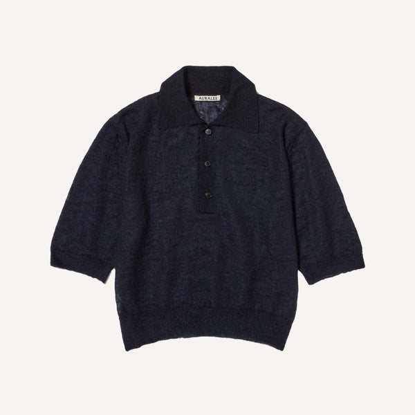 AURALEE ULTRA-FINE POLO