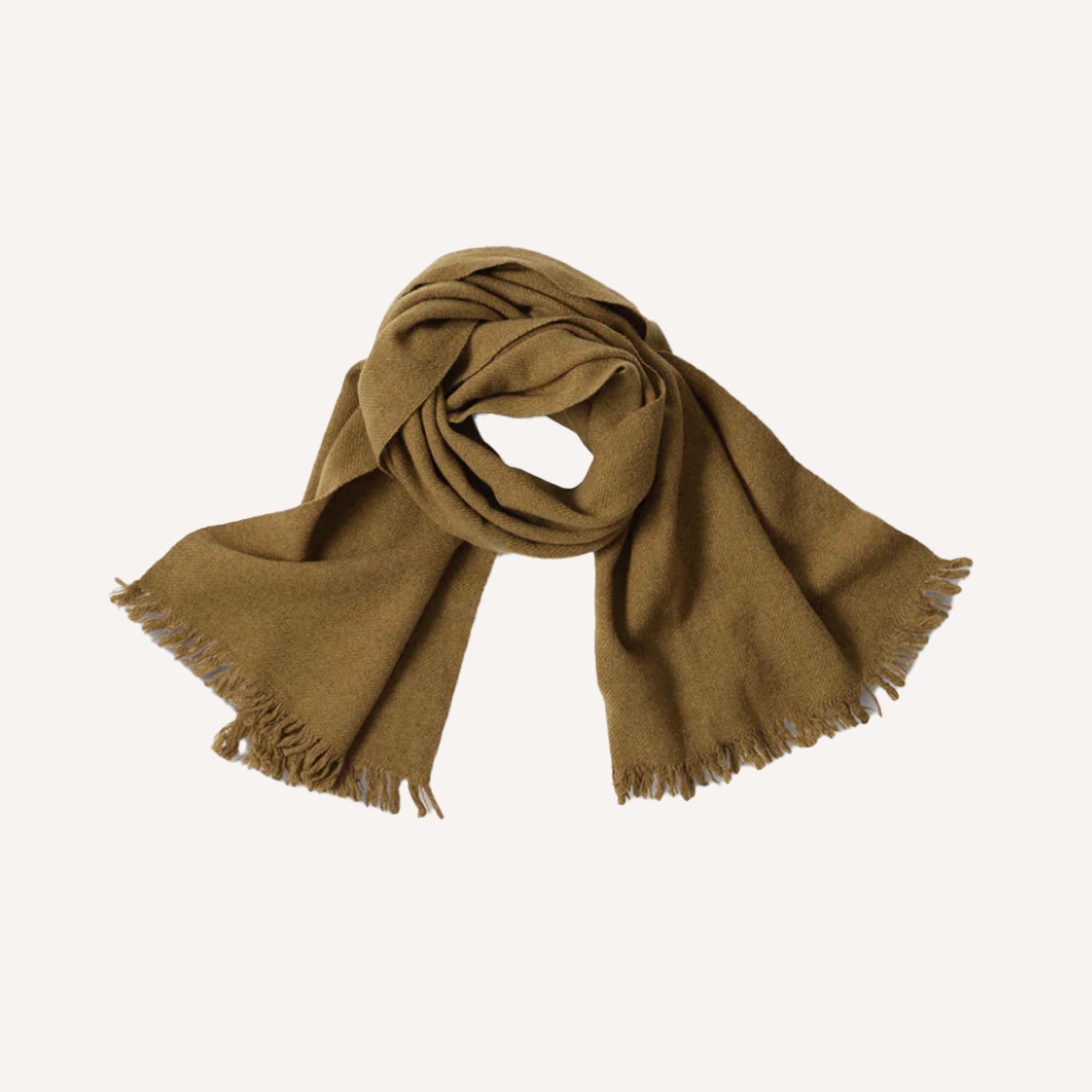 MARGARET HOWELL WIDE TWILL SCARF