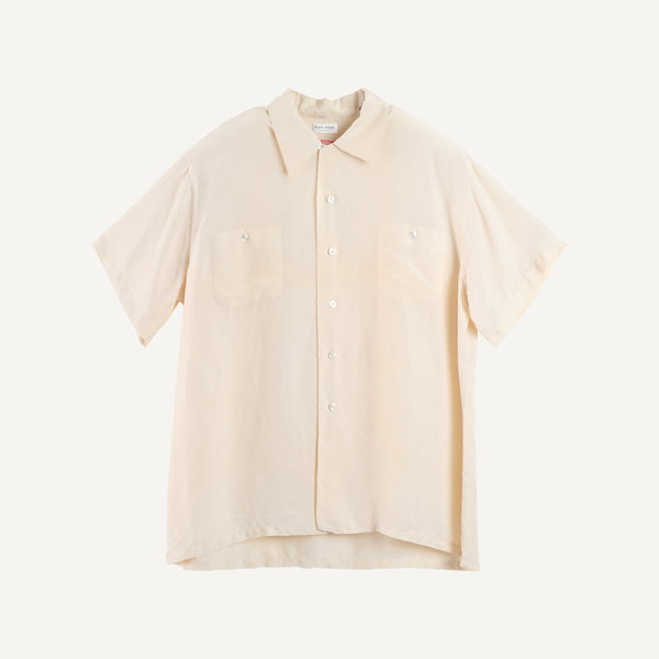 VINTAGE DE PINNA + PLAIN GOODS SILK SHIRT