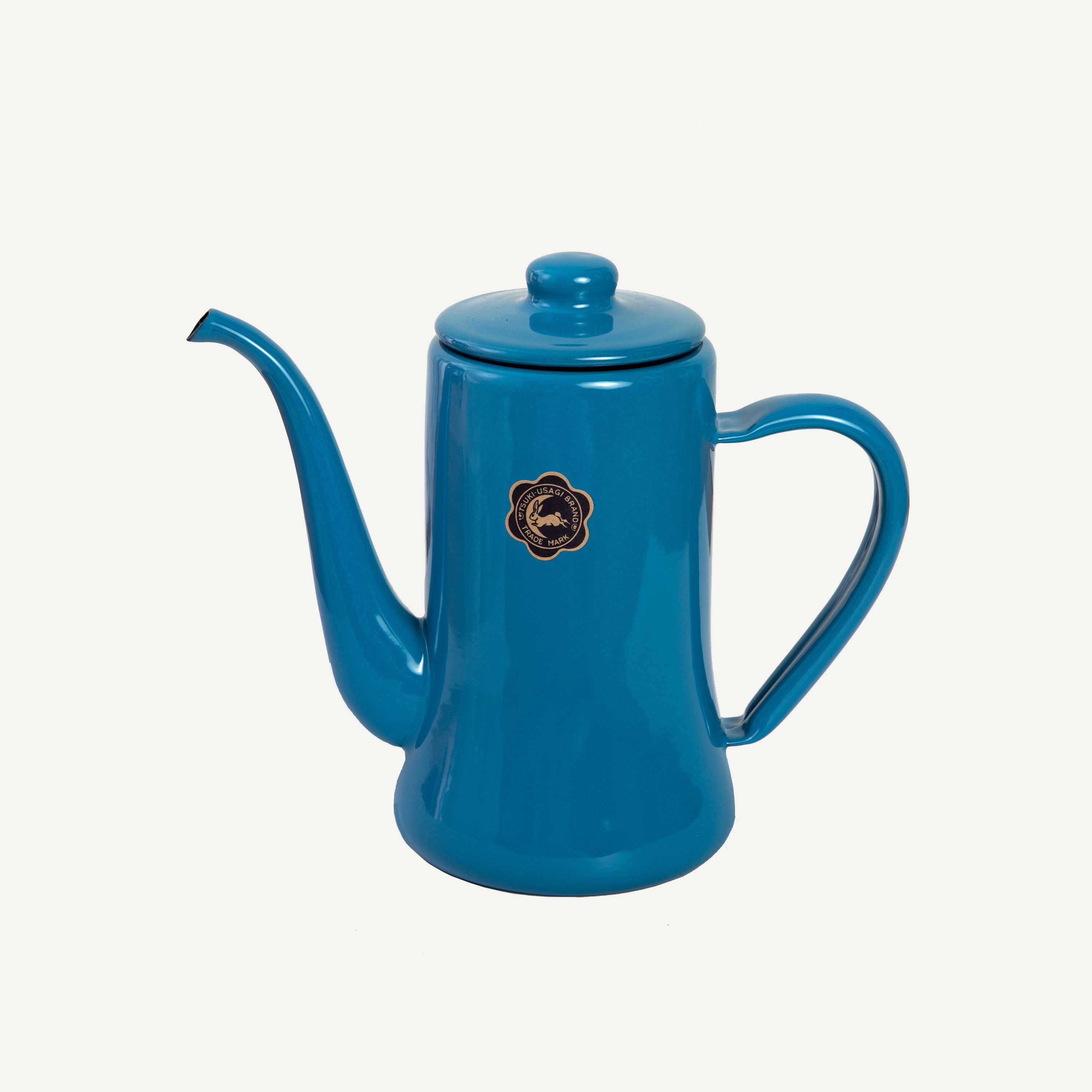 Tsuki Usagi Jirushi Enamelware Slim Mug from Abode New York