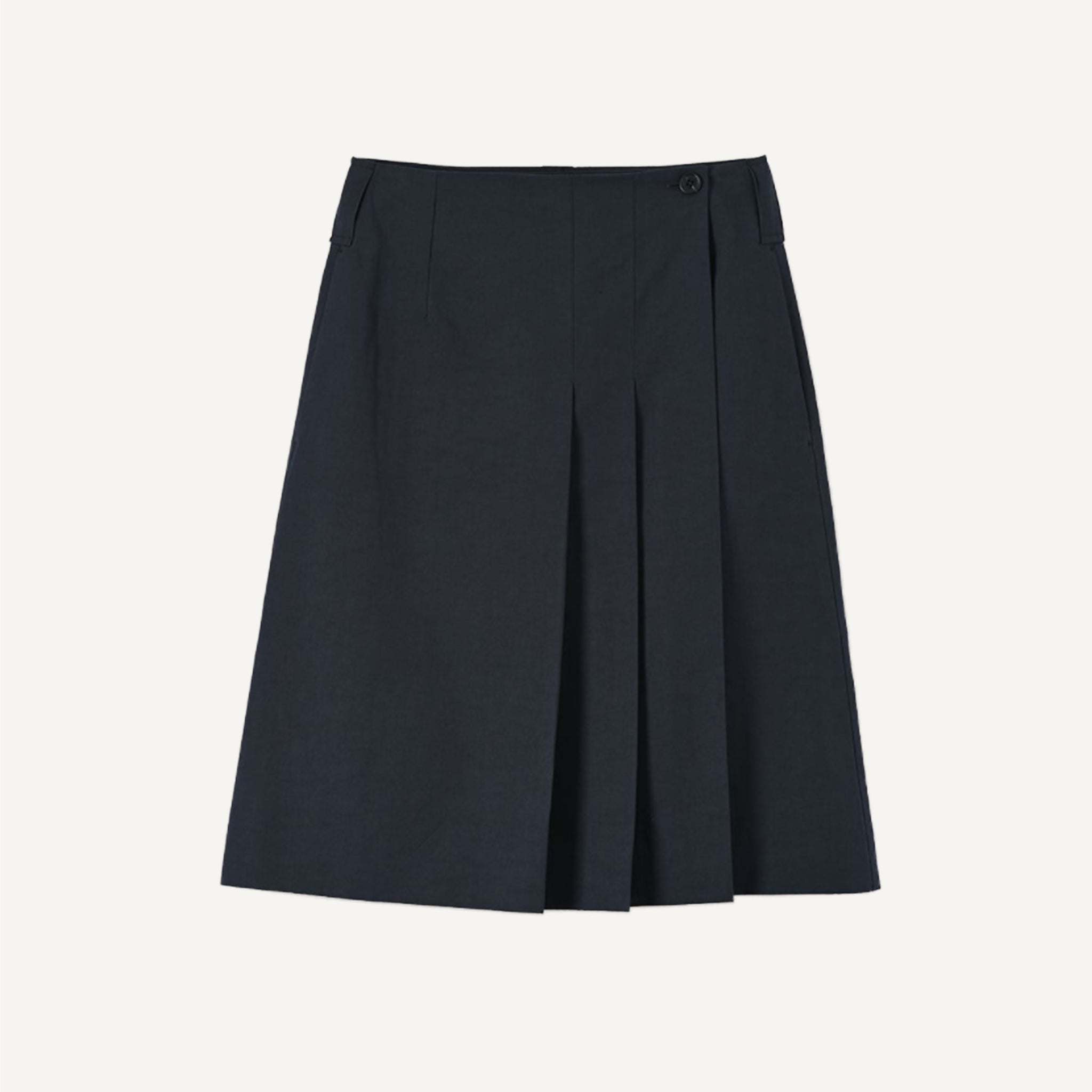 MARGARET HOWELL PLEATED WRAP SKIRT