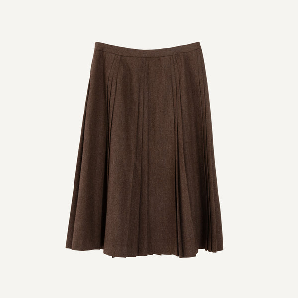 VINTAGE TICA + PLAIN GOODS PLEATED SKIRT